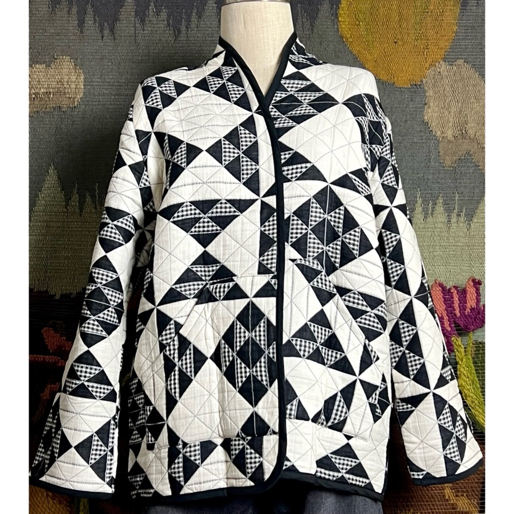 Johnny Was Ramel Quilted Jacket M